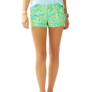 Lilly Pulitzer ‘Callahan’ Fresh Citrus Shorts 0